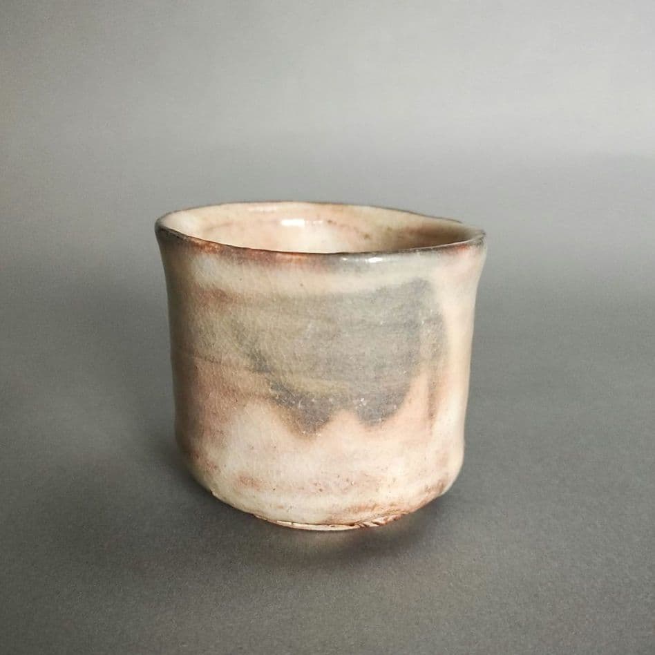 15代　坂倉新兵衛　萩酒盃　ぐい呑