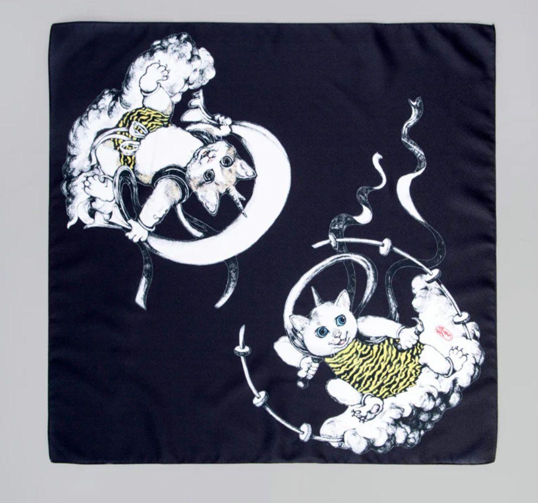 ヒグチユウコ　風呂敷　石黒亜矢子　犬ん子　ボリス雑貨店