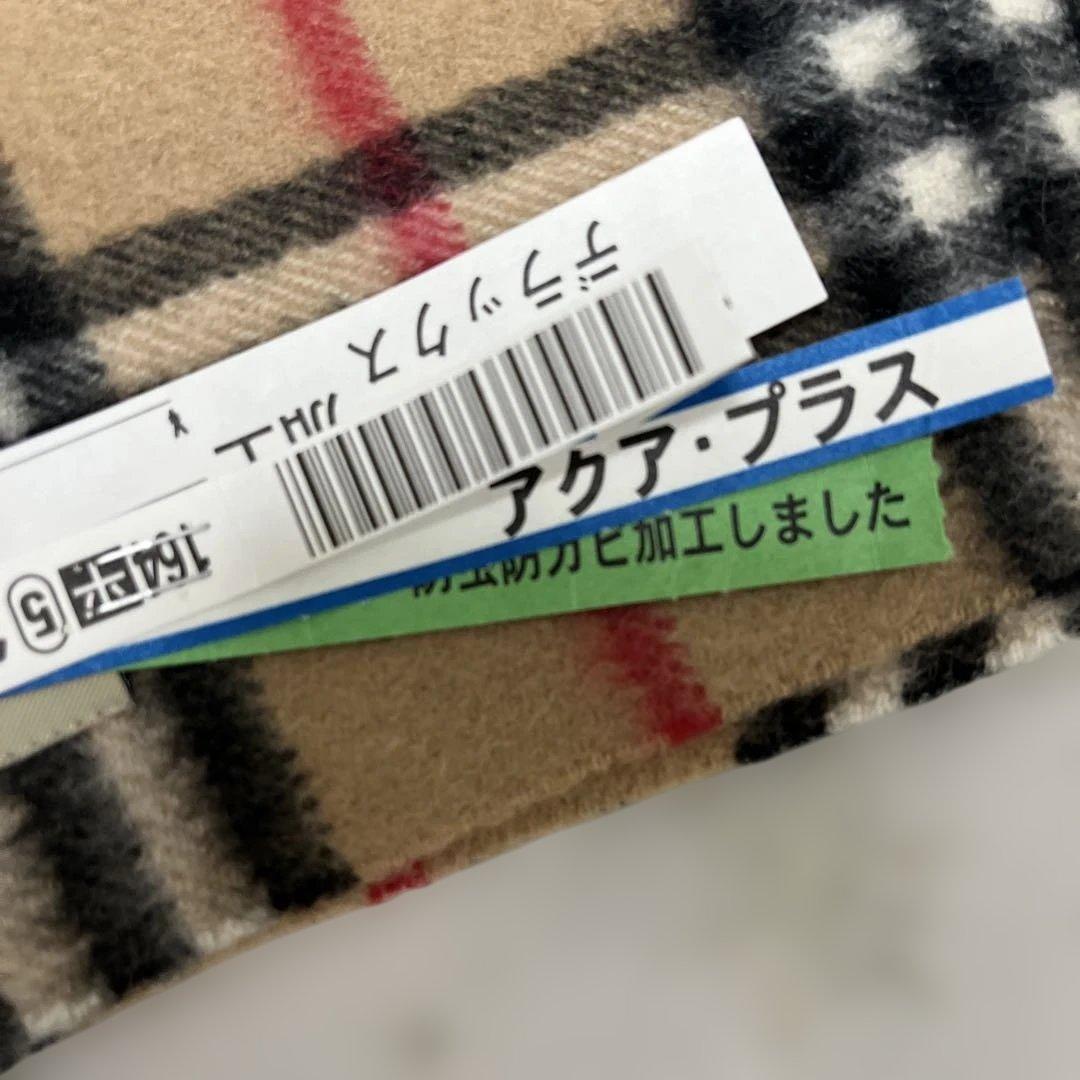 美品✨イギリス製✨バーバリーロンドン　カシミア100%マフラー