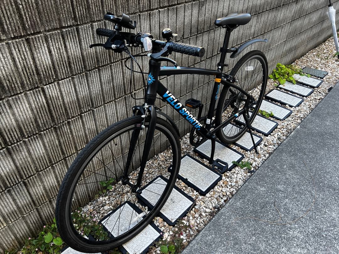 Velo Sportif クロスバイク ブラック 26インチ