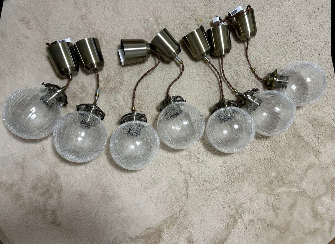 Sumiyoshi 7個まとめ売り【美品】楽天1位ペンダントライト