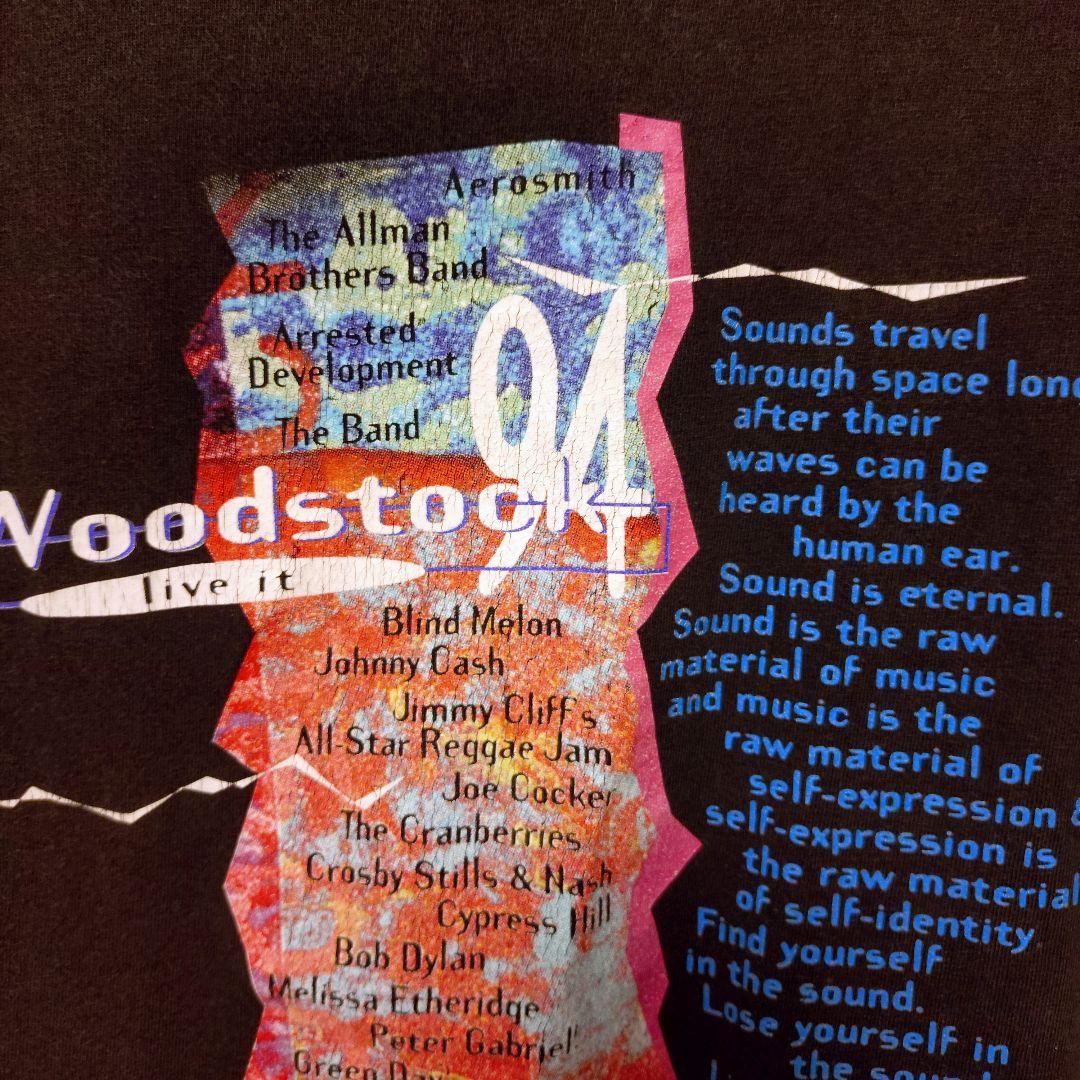 90s PEPSI WOODSTOCK LIVE IT バンドT ヴィンテージ