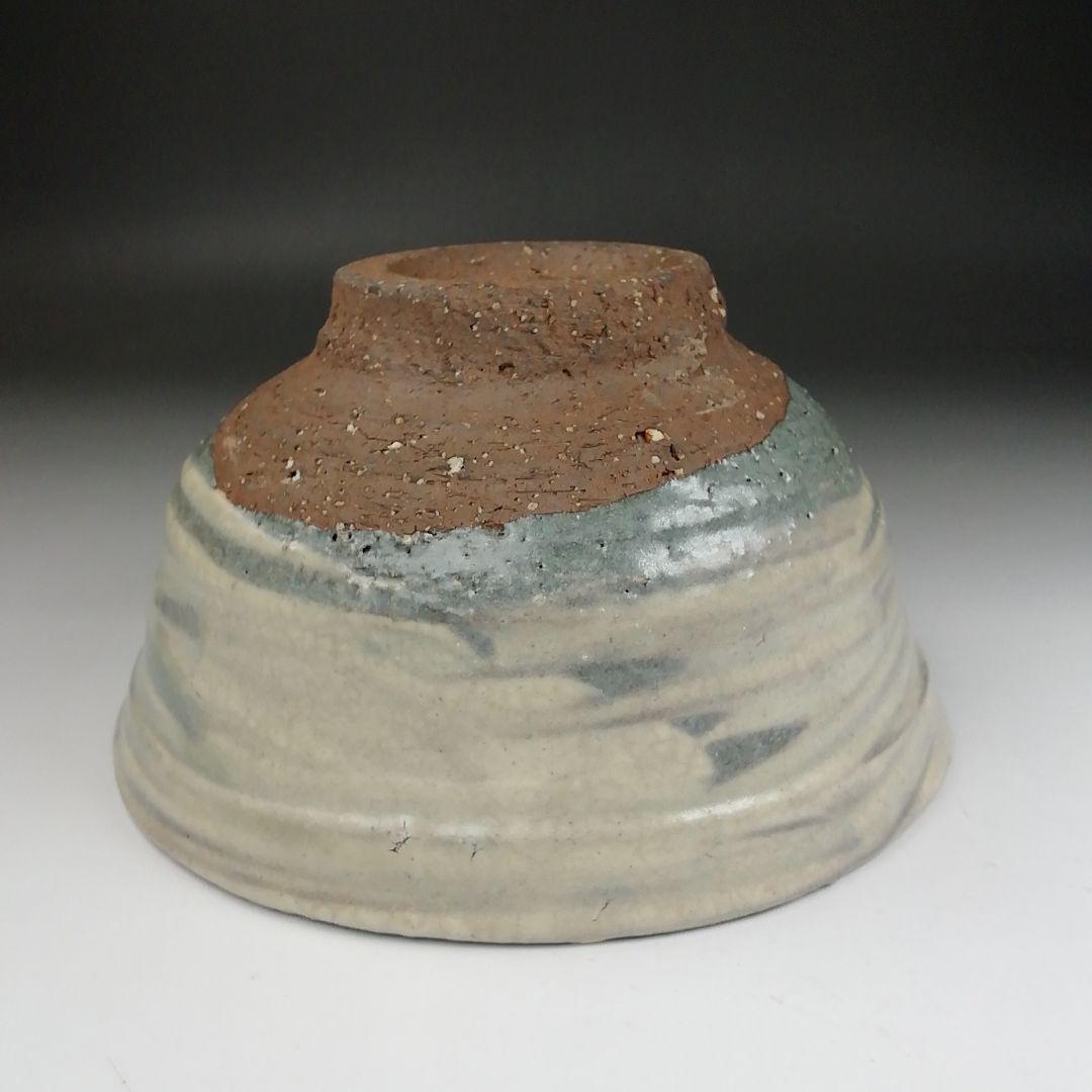 Ｔ５１１　茶碗　『倉敷酒津焼』『兜山窯　岡本孝明 造』　共箱　抹茶碗　茶道具