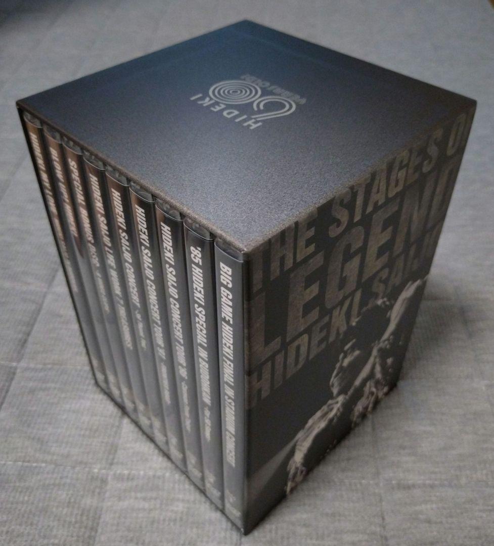 西城秀樹/THE STAGE OF LEGEND～栄光の軌跡～DVD-BOX