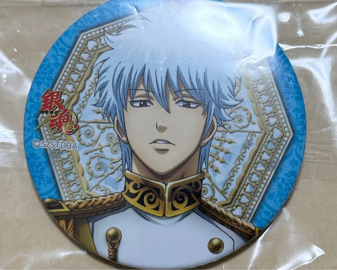 銀魂 銀河侍伝説 缶バッジ 銀時