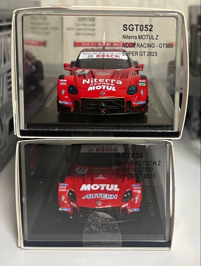 spark MOTUL niterra super gt ミニカー　日産