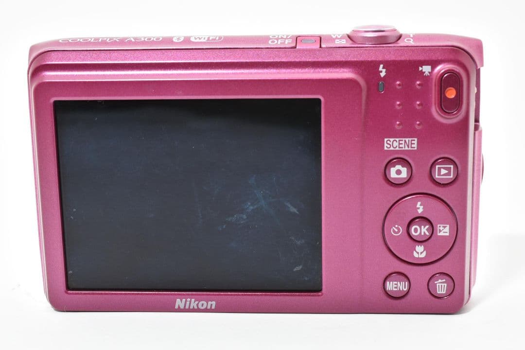 極美品　Nikon COOLPIX A300 コンパクトデジタルカメラ ピンク