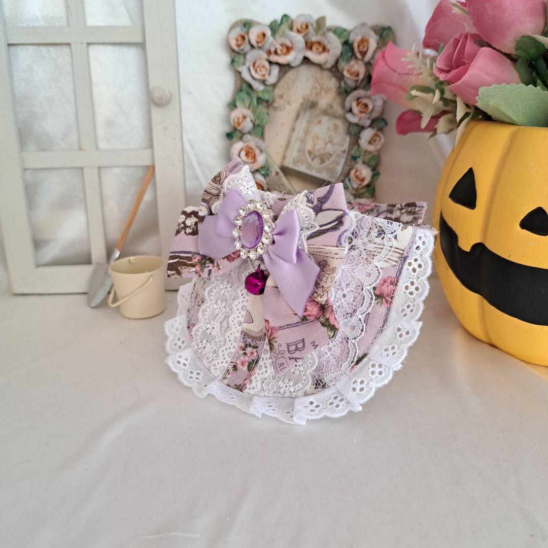 スタイ、ハロウィン限定スイートロリータ(パープル)わんちゃん猫ちゃん用