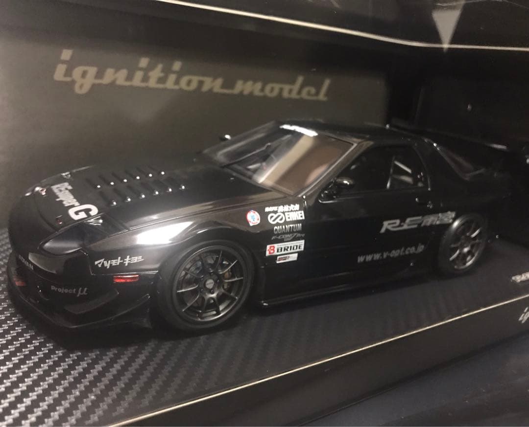 イグニッションモデル 1/18 FC3S RE雨宮　RX-7 ブラック