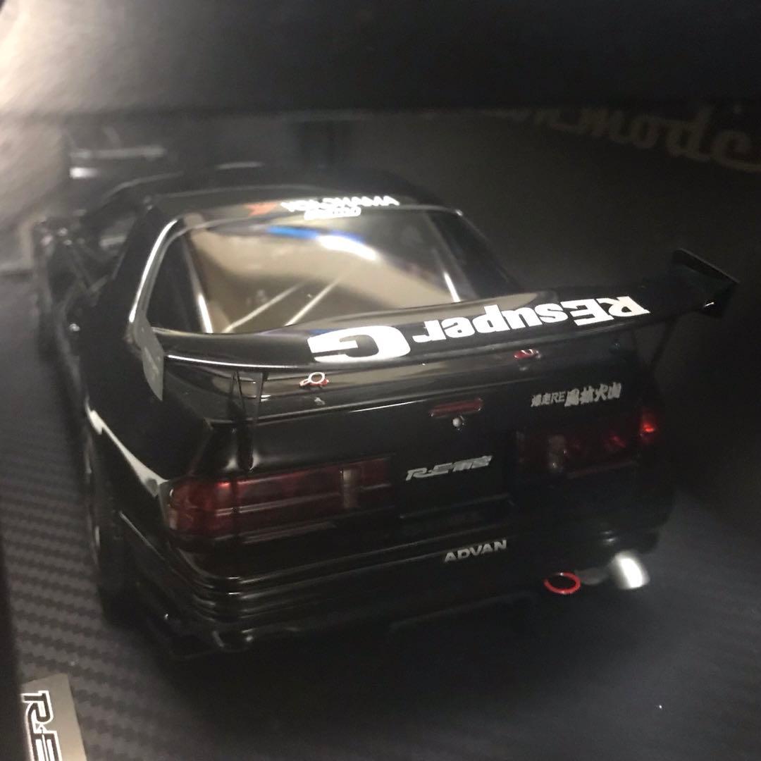 イグニッションモデル 1/18 FC3S RE雨宮　RX-7 ブラック