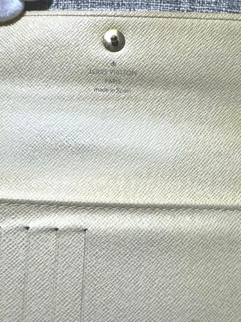 ルイヴィトン LOUIS VUITTON 三つ折り財布 ダミエ・アズール 財布