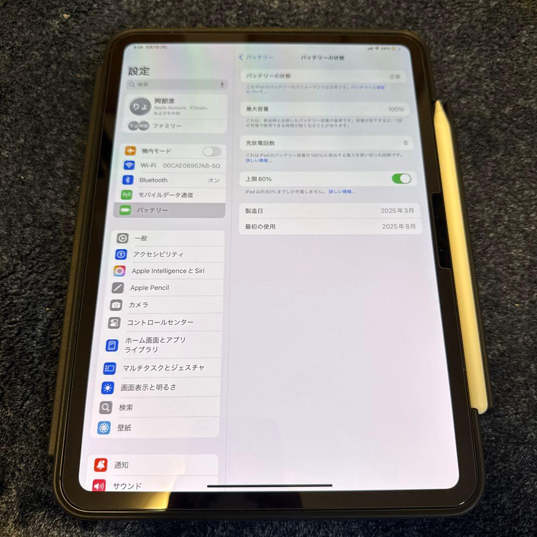 iPad Pro M4 11インチ　256GB セルラーモデル