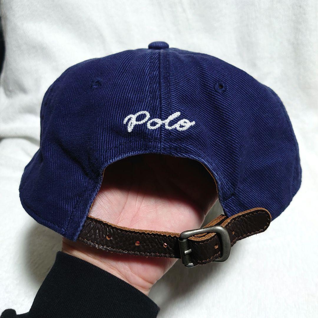 POLO by Ralph Lauren cap ネイビー コットン キャップ