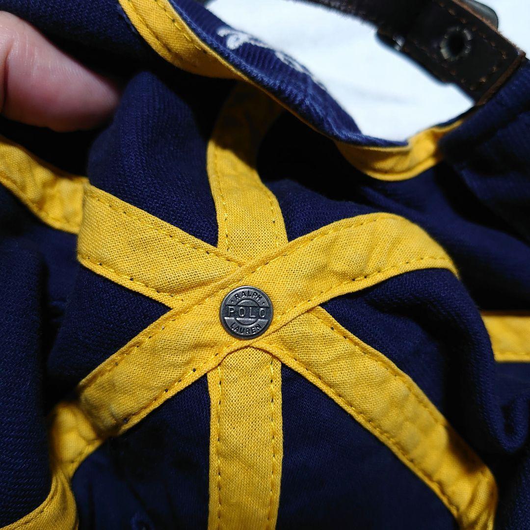 POLO by Ralph Lauren cap ネイビー コットン キャップ