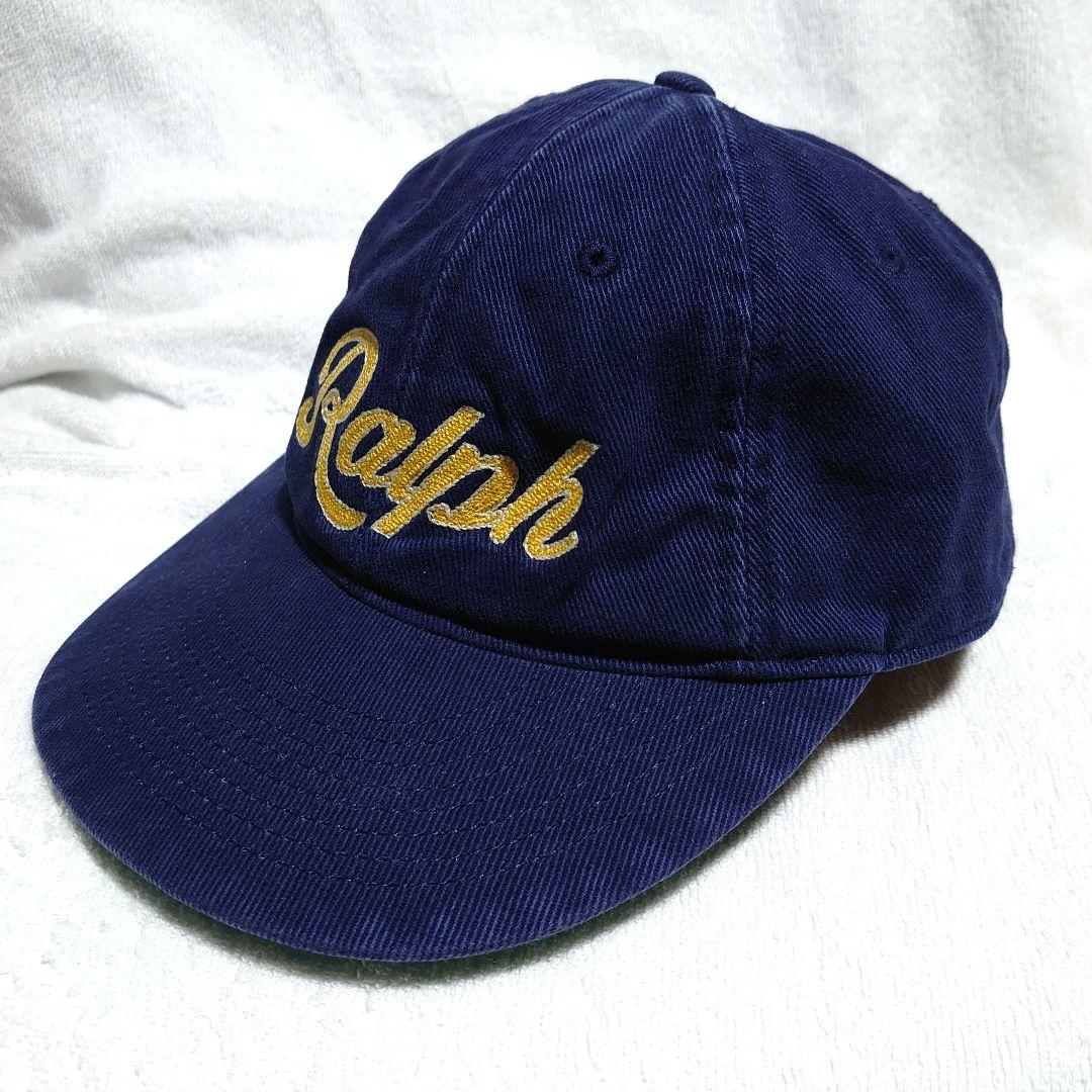 POLO by Ralph Lauren cap ネイビー コットン キャップ