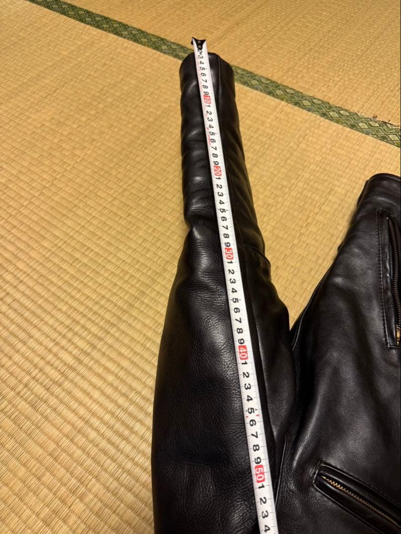 最終値下げ　vanson ブラック シングルライダースジャケット 38