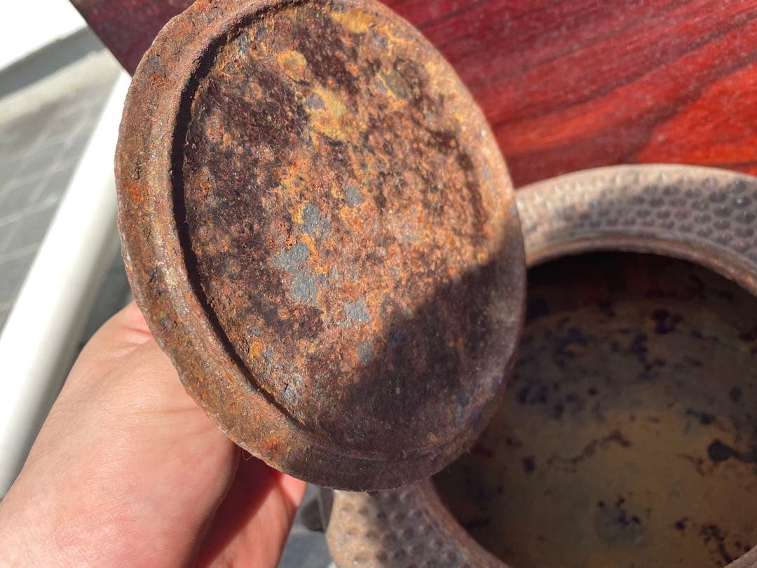 アンティーク　長火鉢　五徳　火箸　鉄瓶　古民具　灰付き　骨董　昭和レトロ　囲炉裏