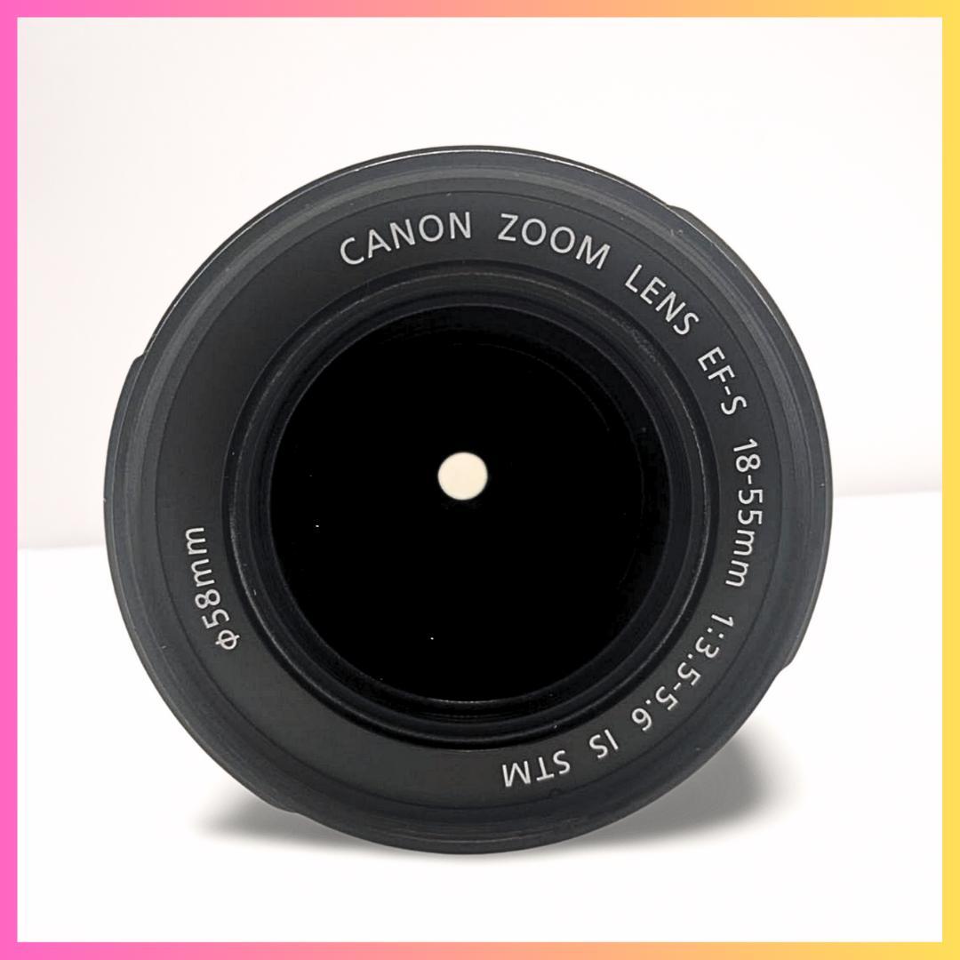 【美品/白】Canon EF-S 18-55mm IS 手ブレ補正 標準ズーム