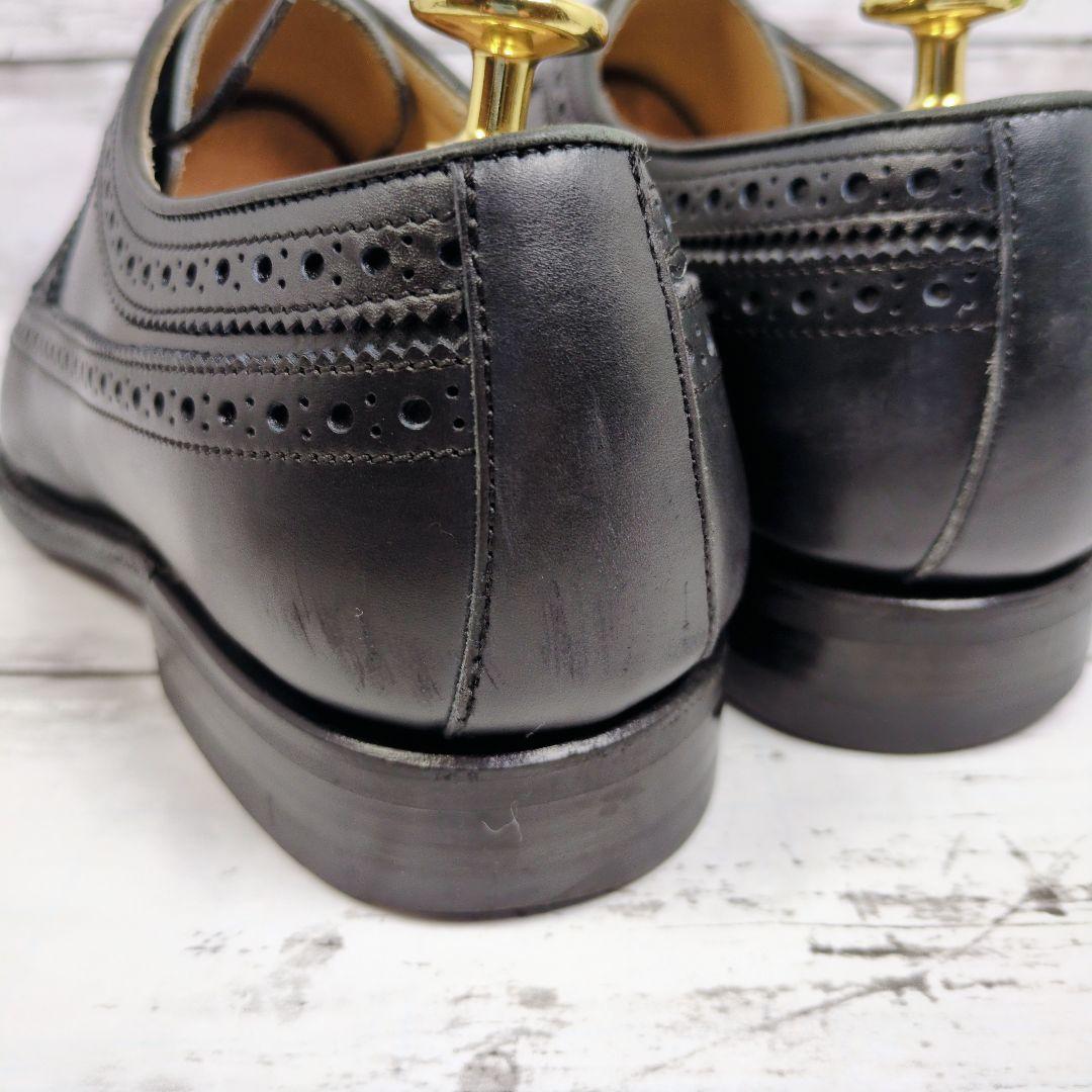 U*D様 【Berwick1707】バーウィック ウィングチップ ブラック 25