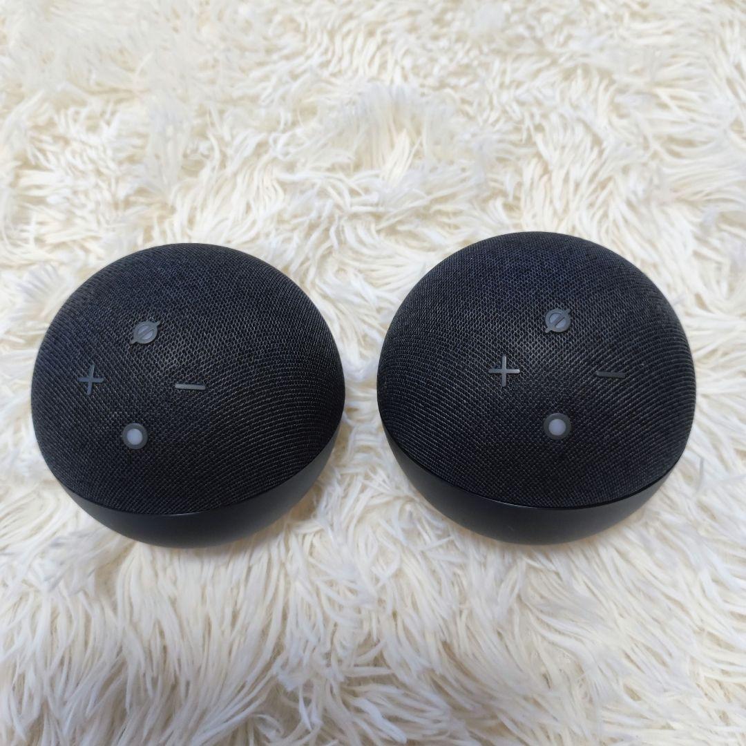 Echo Dot 第5世代ペア ブラック