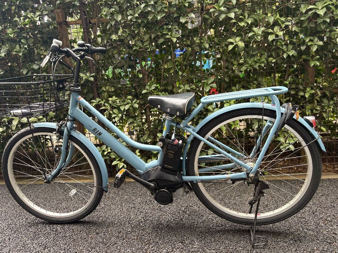 YAMAHA PAS RIN 電動アシスト自転車 水色