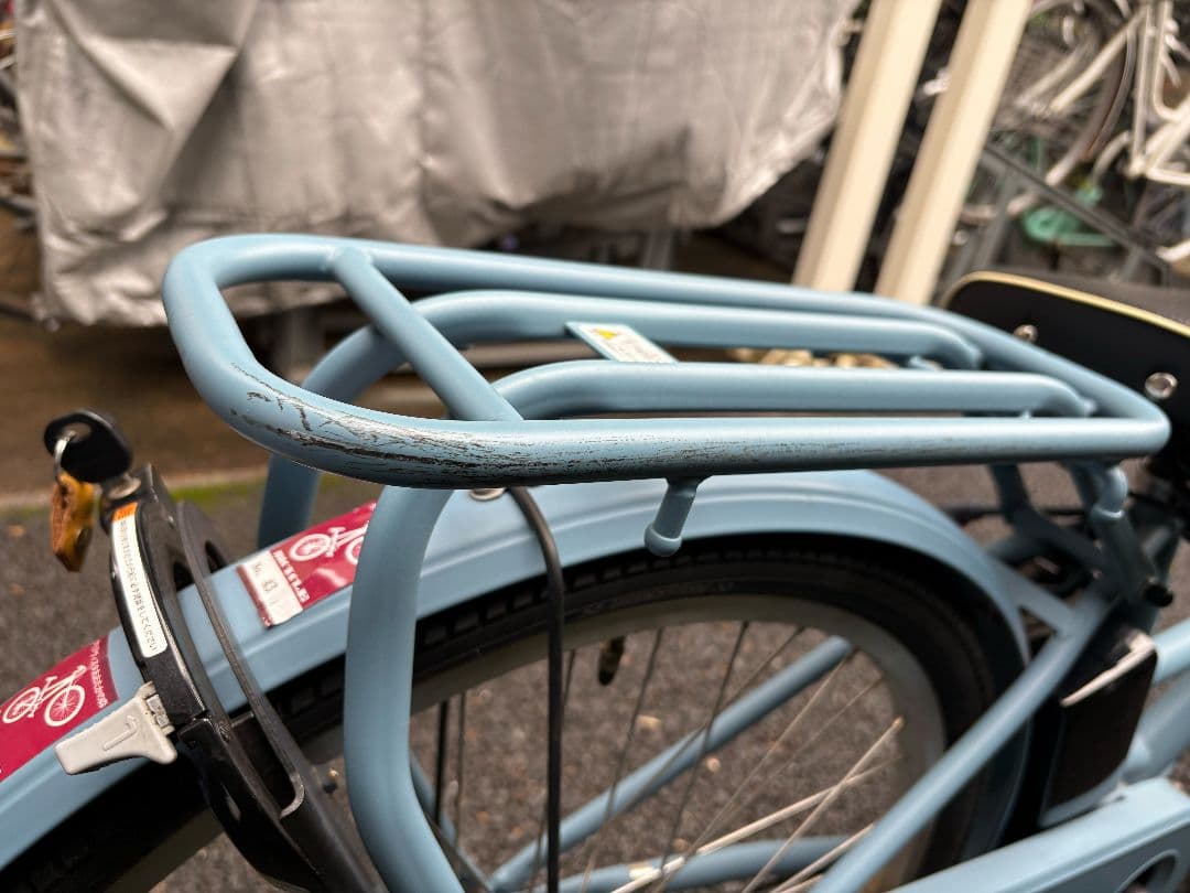 YAMAHA PAS RIN 電動アシスト自転車 水色