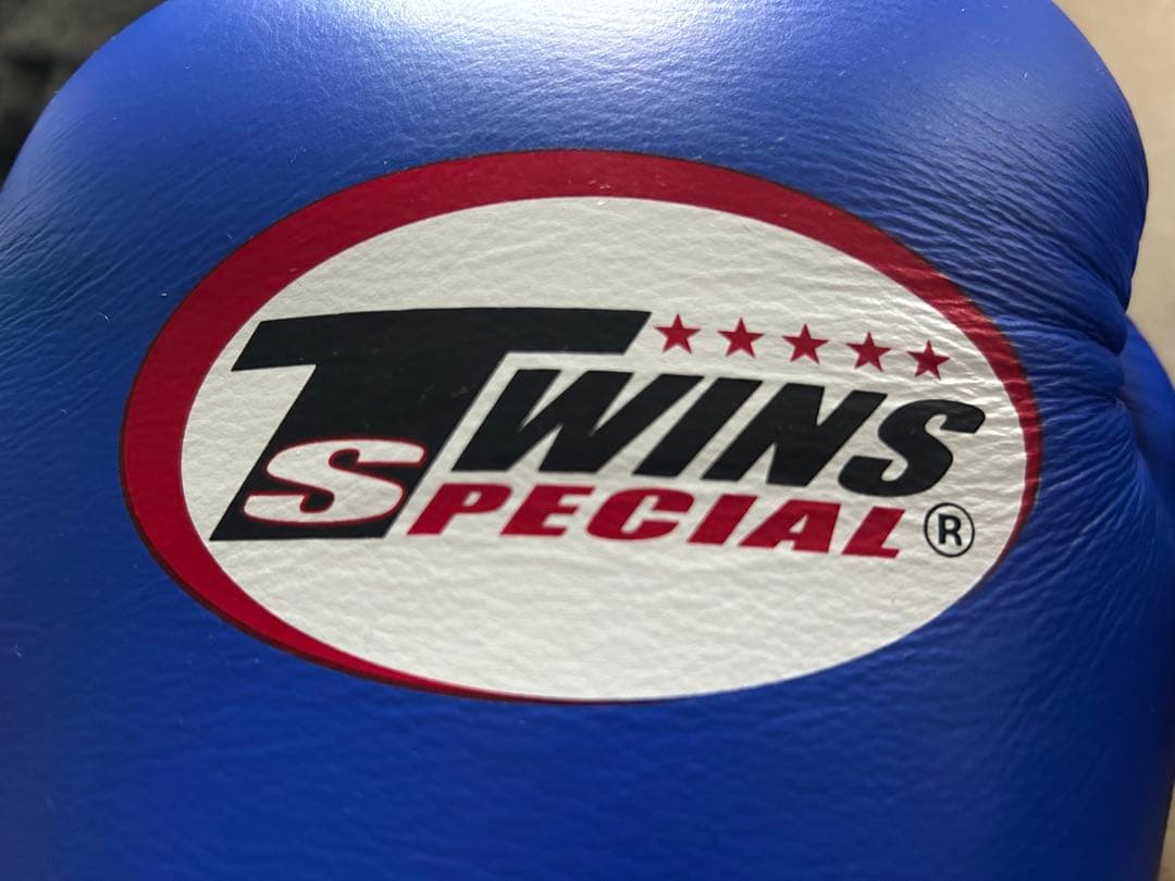 TWINS SPECIAL ボクシンググローブ 16oz 青