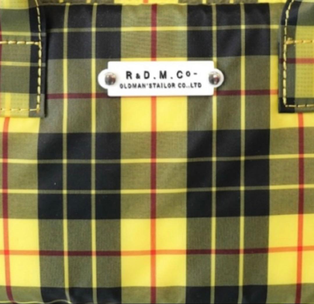 R&D.M.Co-今期新品未使用タータンチェックグロッサリーミニショルダーバッグ