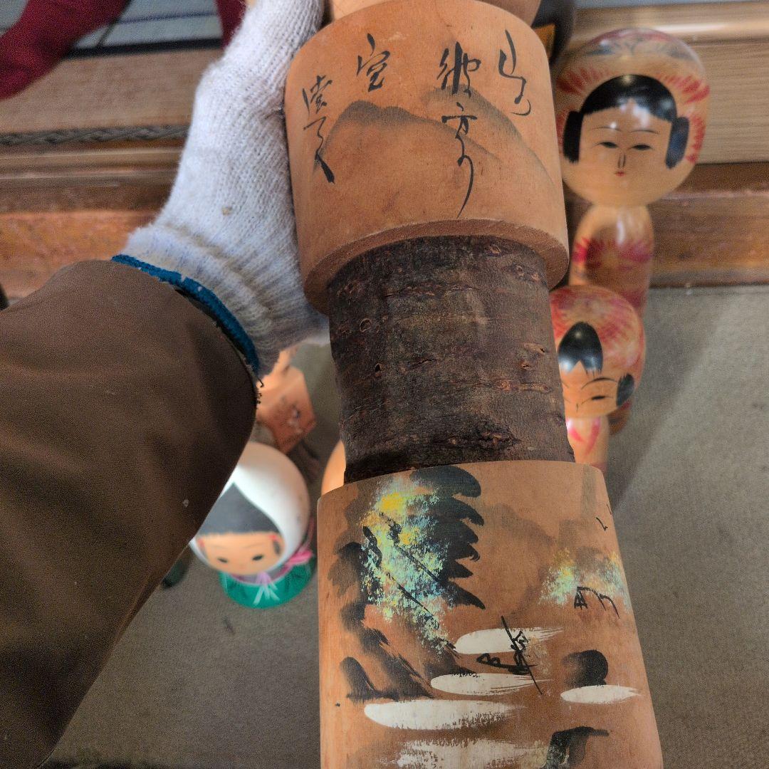 木製こけし人形セット
