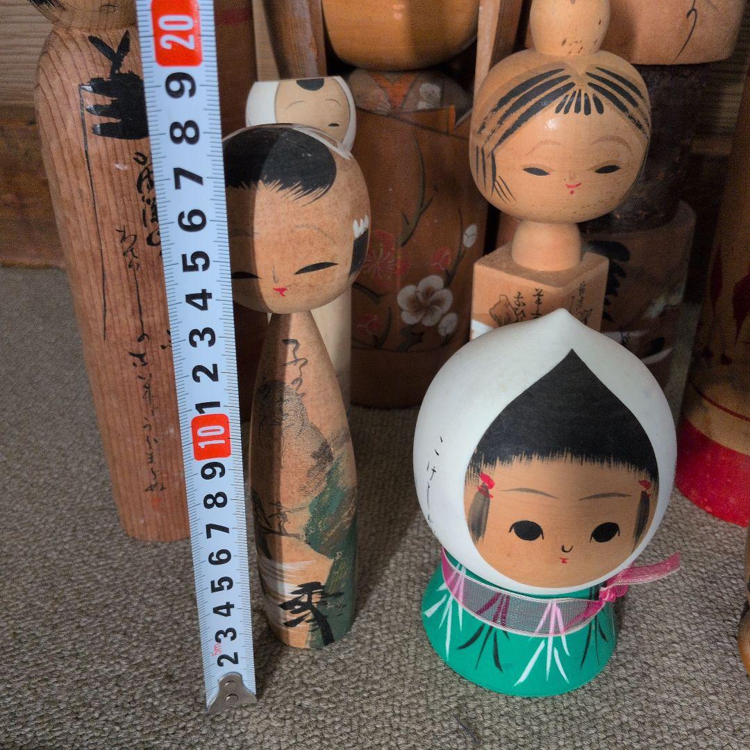木製こけし人形セット