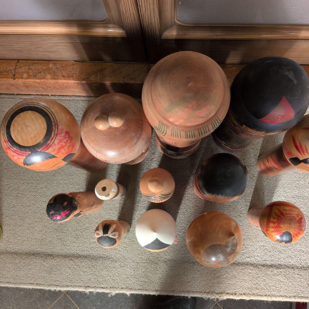 木製こけし人形セット