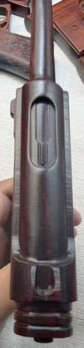 南部十四式紫檀模型　1/1スケール　手作　新品