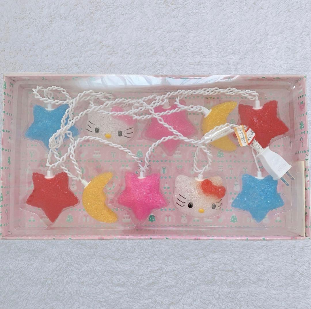 【希少レア】サンリオ ハローキティ デコレーションランプ 10球