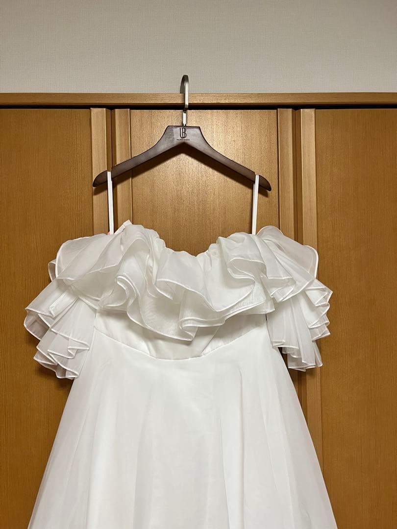 【はーさん】THEURBANBLANCHE 2WAYフリルドレス