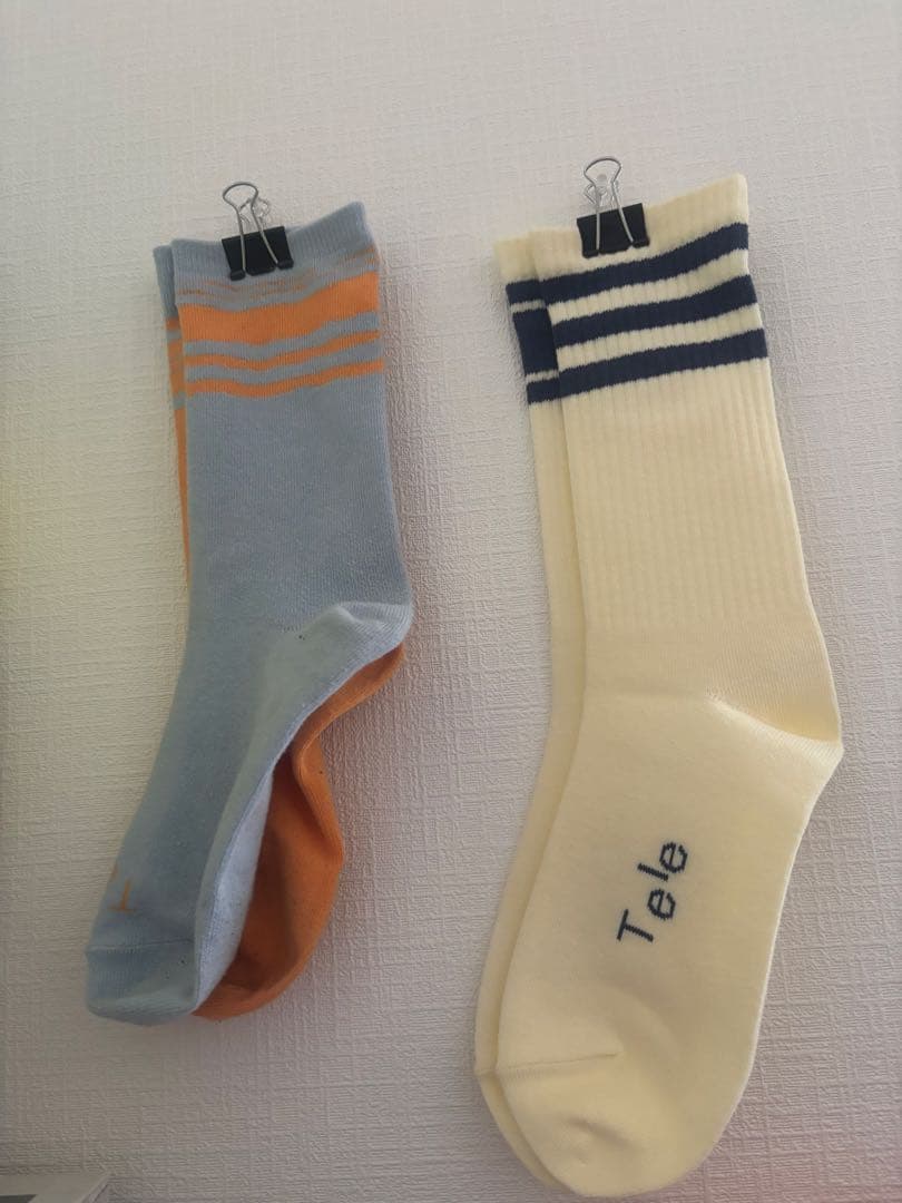 Tele 揃わなかった靴下 2点