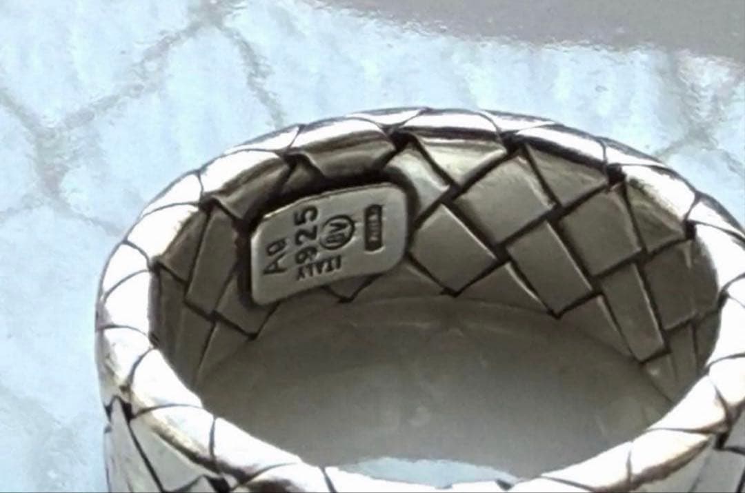 Bottega venetaイントレチャート　リング　10号