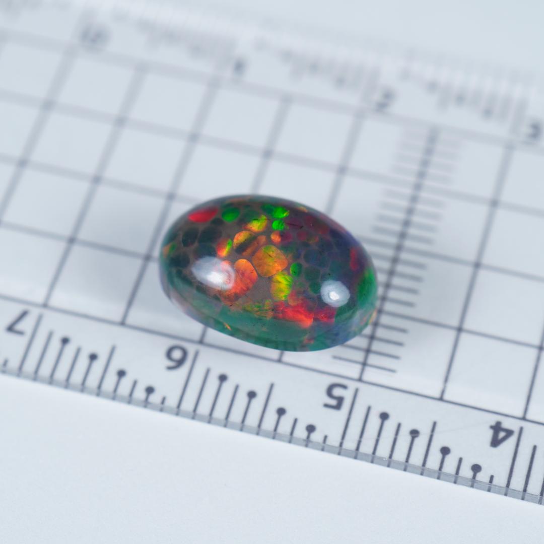 ハニカム ブラックオパール　エチオピア産