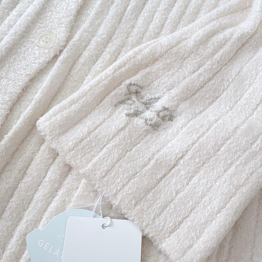 新品タグ付 ジェラートピケ スムーズィー リブニット カーディガン ロング