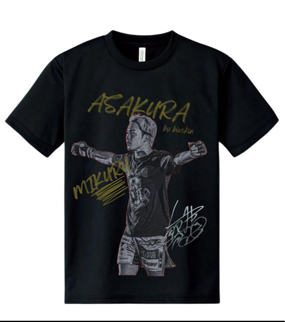 こ*や様 【サイン入り】朝倉未来選手 限定Tシャツ ノベルティ RIZIN