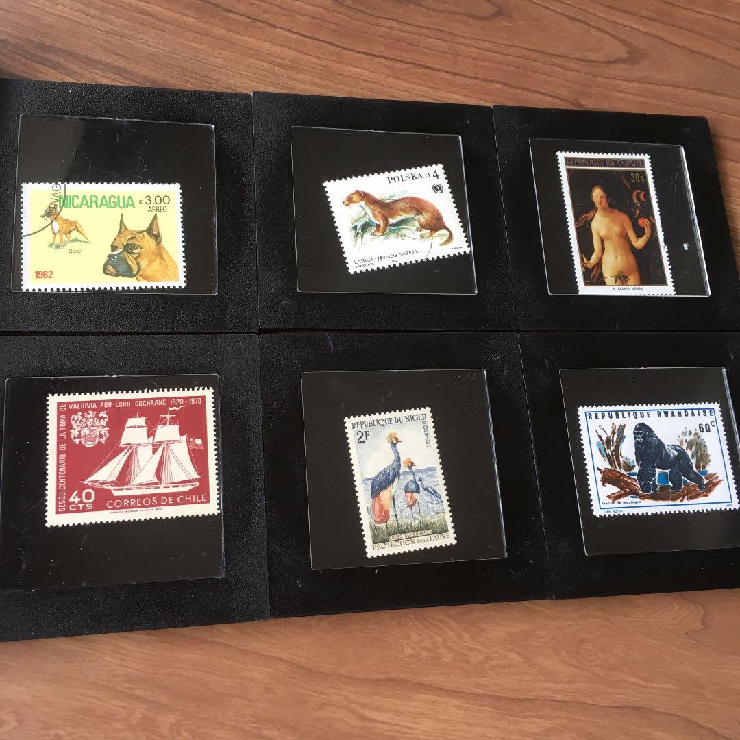 世界の切手（一部日本の切手あり）