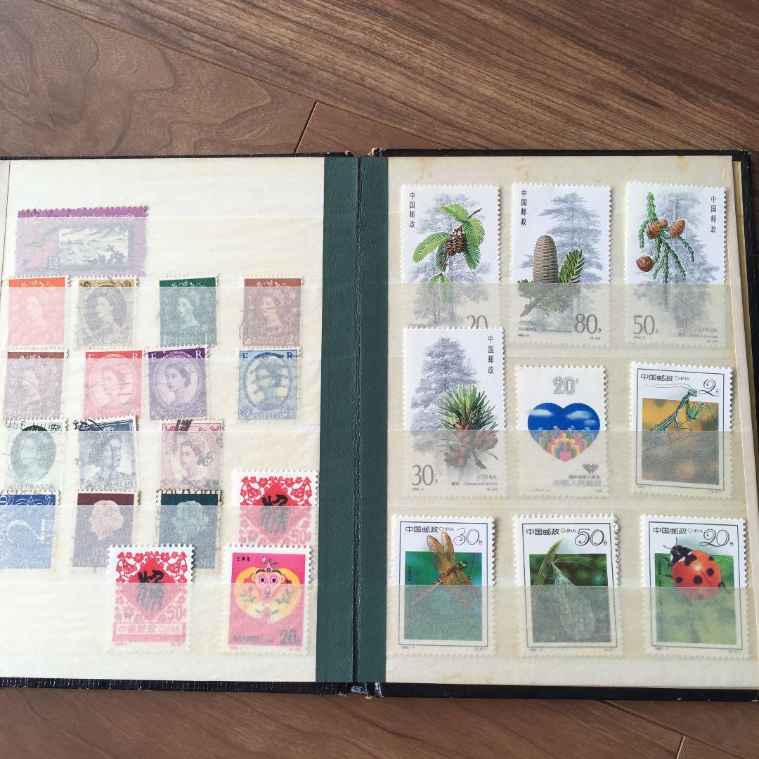 世界の切手（一部日本の切手あり）