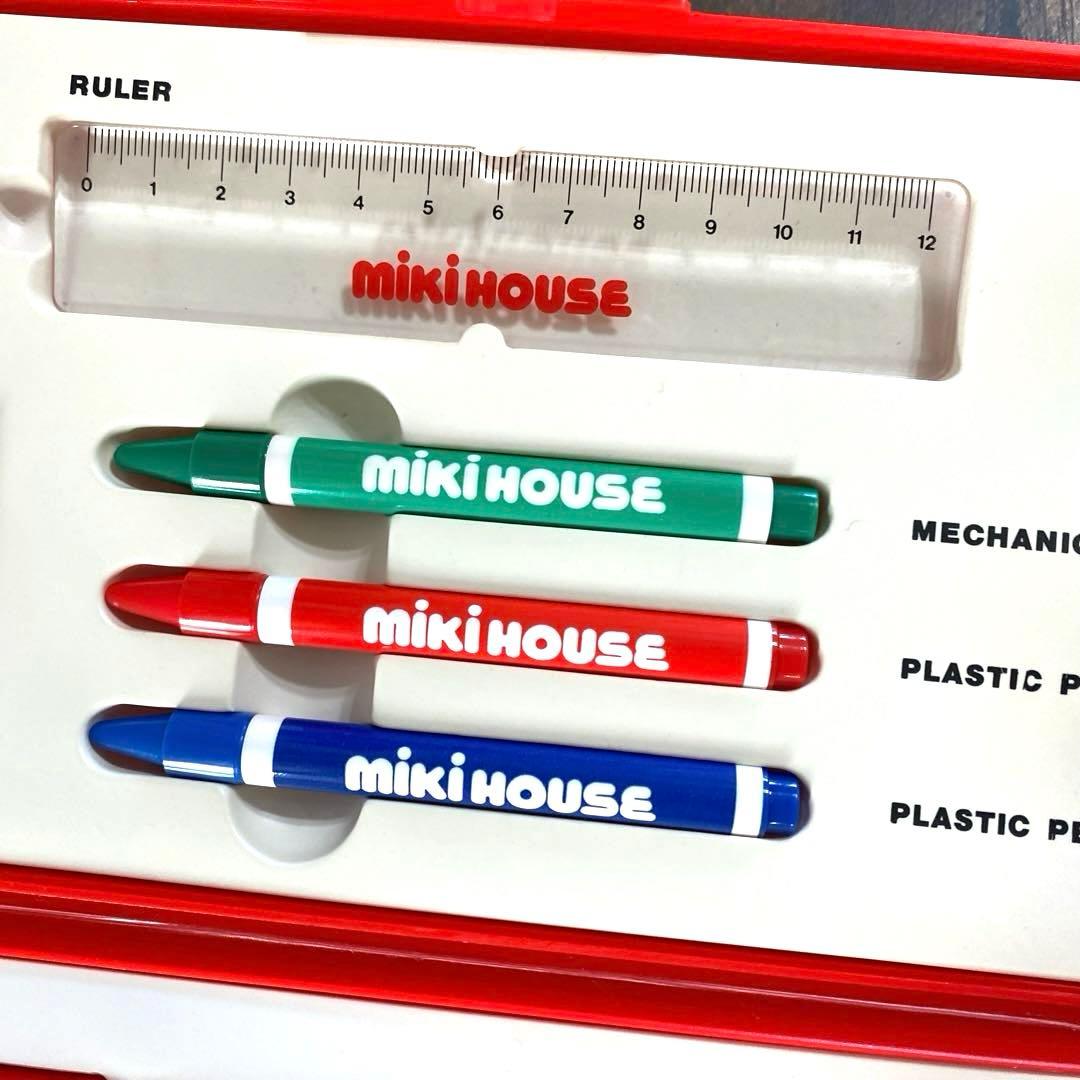 1990年代新品昭和レトロアンティークMIKIHOUSE文房具ハサミカッター定規