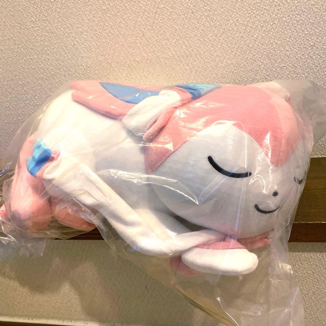 ポケモンセンター限定 すやすやニンフィア ぬいぐるみ 新品未開封 タグ付 初版