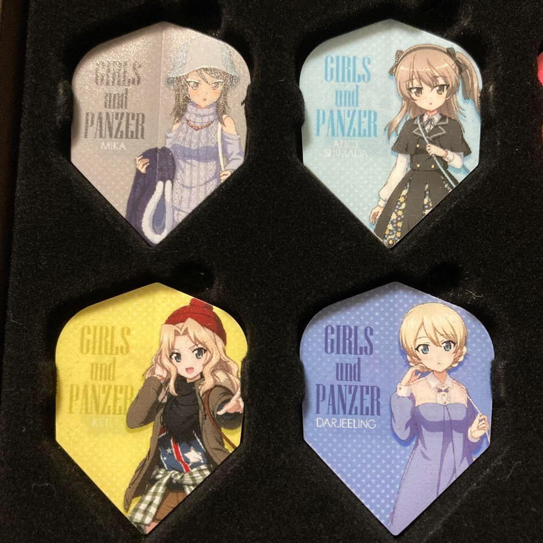 と*ん様 新品未使用　激レア　ガールズ&パンツァー 戦車道大作戦！ダーツセット