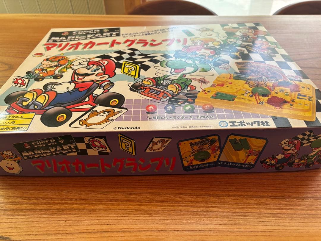 [激レア美品・欠品なし・動作確認済み] マリオカートグランプリ　エポック社