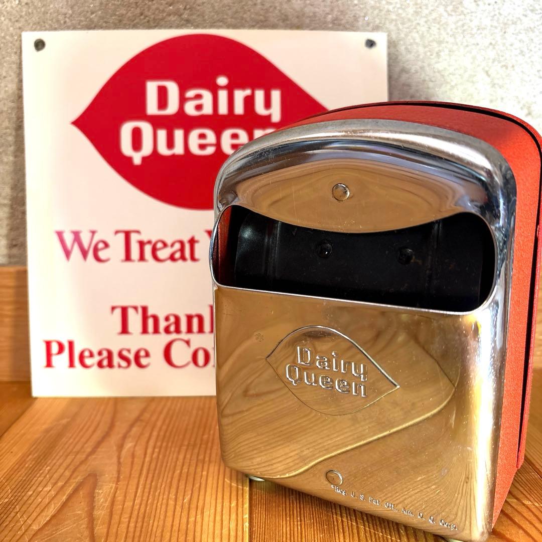 1980年代　デイリークイーン　看板　ナプキン　ディスペンサー　セット　店舗用