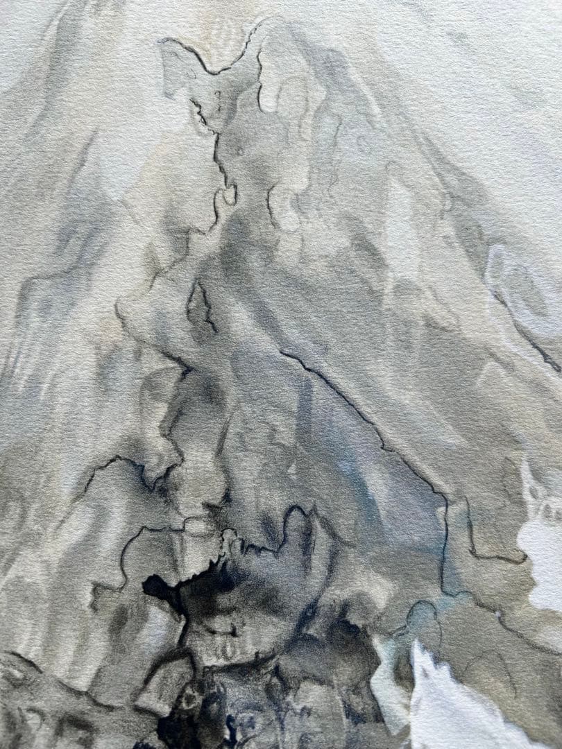 奥村土牛　「富士」　リトグラフ　百歳記念　200部限定