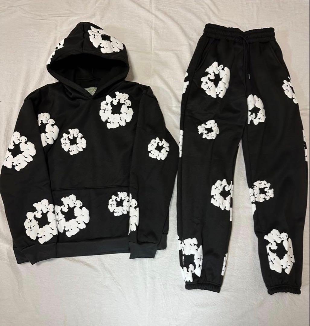 【✨新品DENIM TEARS✨】 Lサイズ　セットアップ　デニムティアーズ