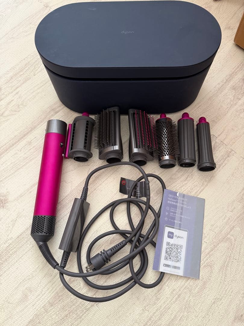 Dyson Airwrap ピンク色 スタイリングツール
