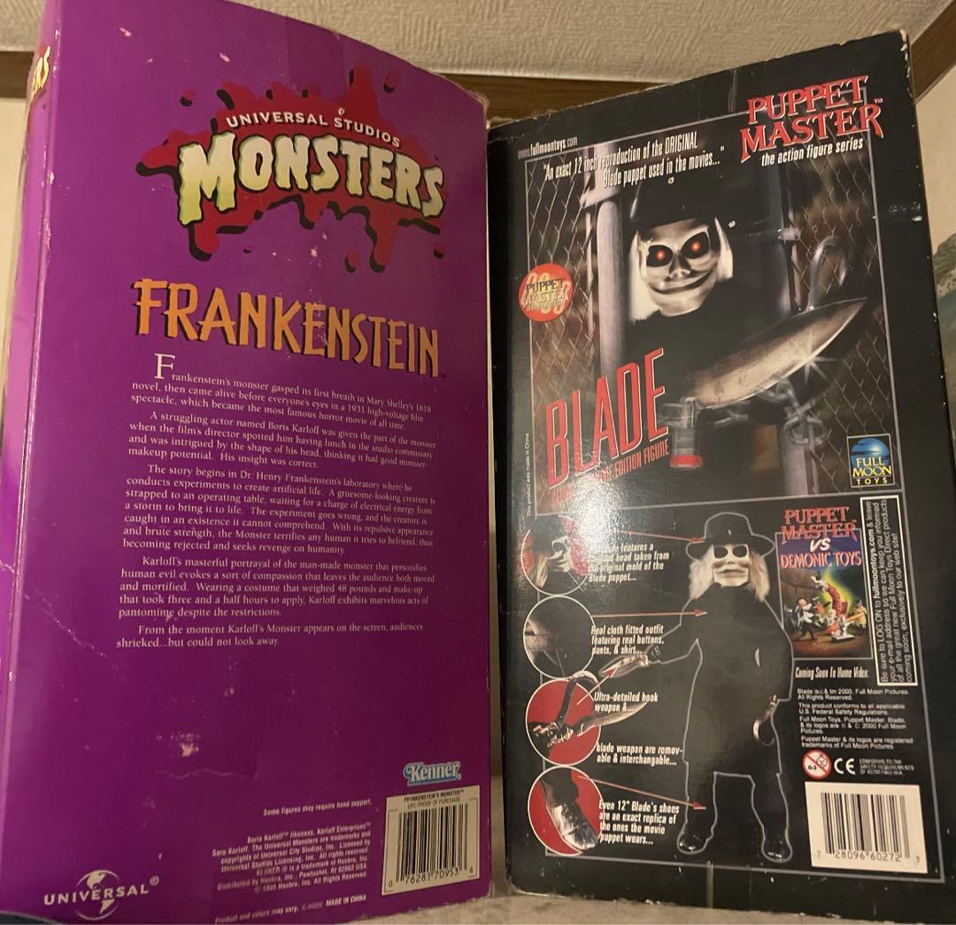 レアッ！‼️ フランケンシュタイン & ブレード フィギュア‼️^ - ^‼️